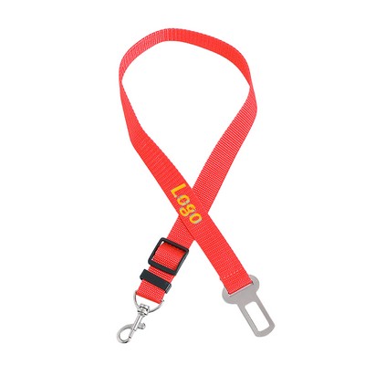 Adjustable Pet Car Seatbelt - Secure & Comfortable Dog Safety Leash for Travel