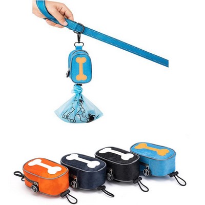 Hands Free Cute Dog Poop Bag Dispenser For Leash