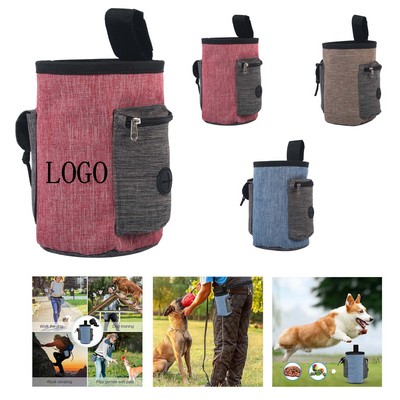 Pet Treat Pouch with Belt Clip