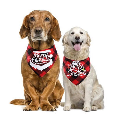 Christmas Dog Bandanas
