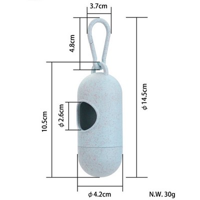 Pet Waste Dispenser Dog Poop Earth Rated Trash Bag