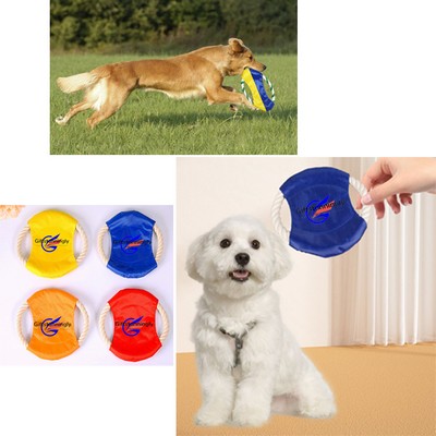 Dog Cotton Rope Toy Flying Disc
