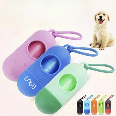 Plastic Dog Poop Bag With Dispenser