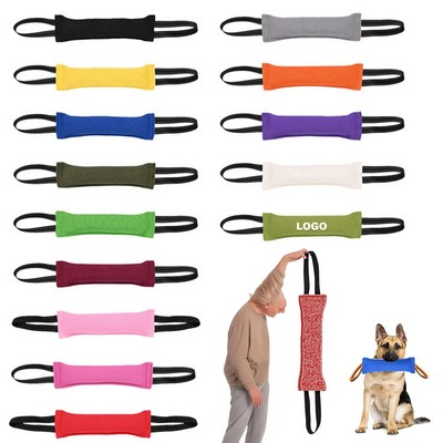 Dog Bite Tug Toy Chew Stick Gripper Training Targets